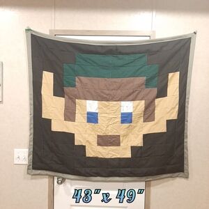 🛍Handmade Zelda "Link" Quilt 43"x49"